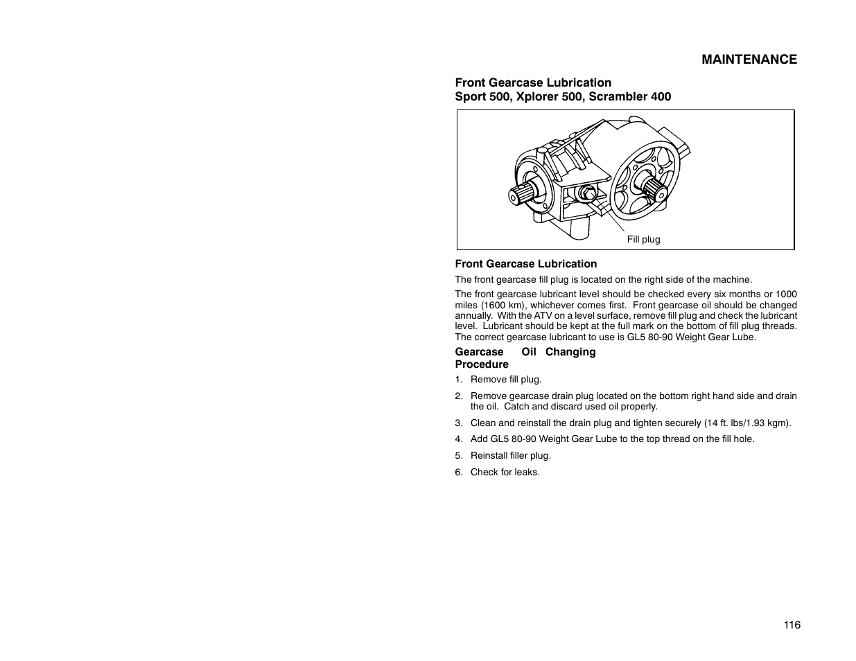 Polaris Offroad Vehicle User Manual | Page 126 / 157
