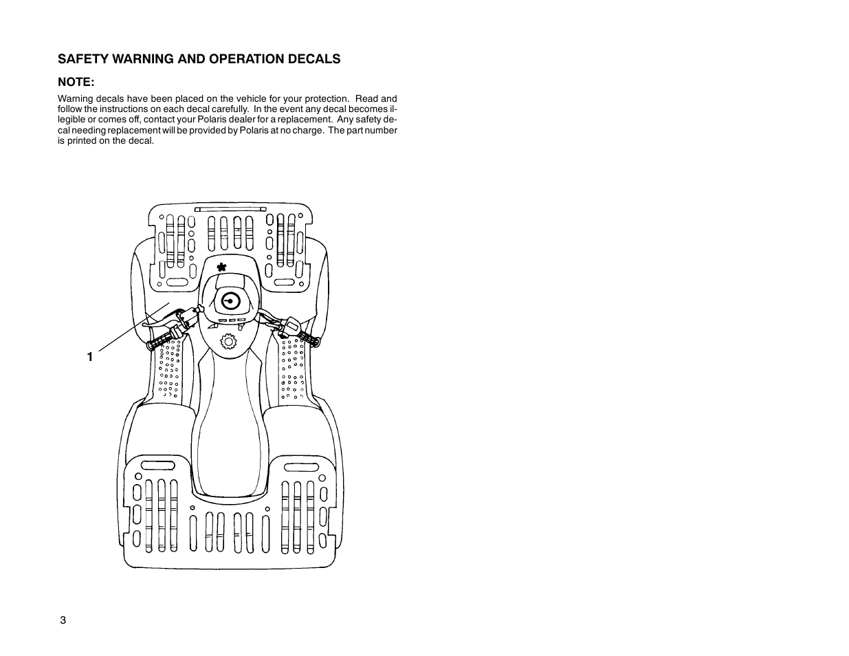 Polaris Offroad Vehicle User Manual | Page 13 / 157