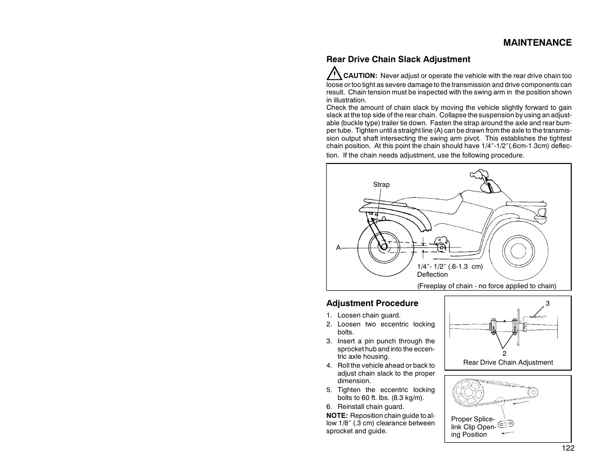 Maintenance | Polaris Offroad Vehicle User Manual | Page 132 / 157