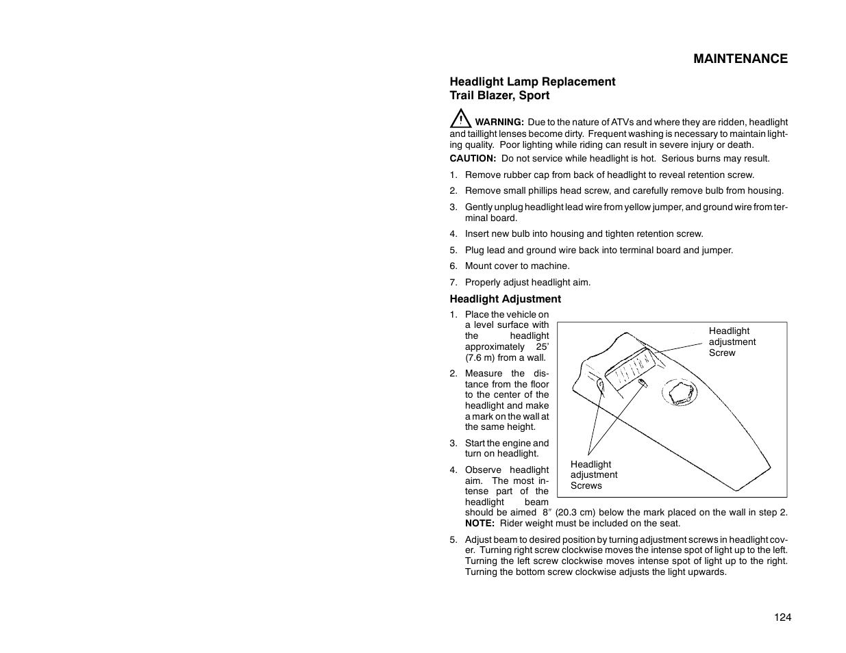 Maintenance | Polaris Offroad Vehicle User Manual | Page 134 / 157