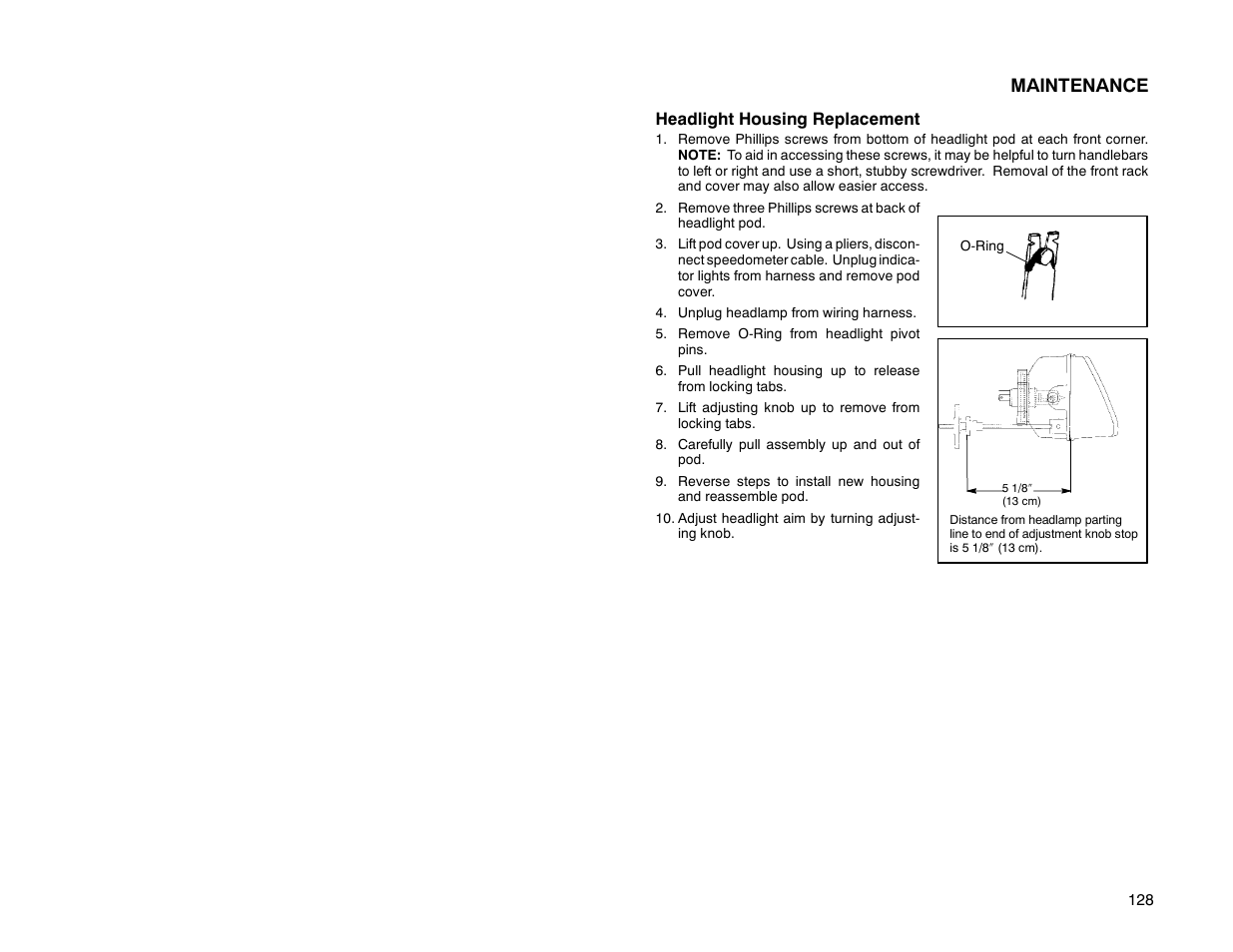 Maintenance | Polaris Offroad Vehicle User Manual | Page 138 / 157