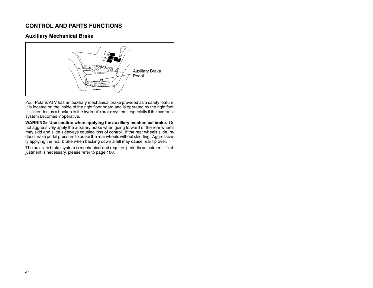 Polaris Offroad Vehicle User Manual | Page 51 / 157