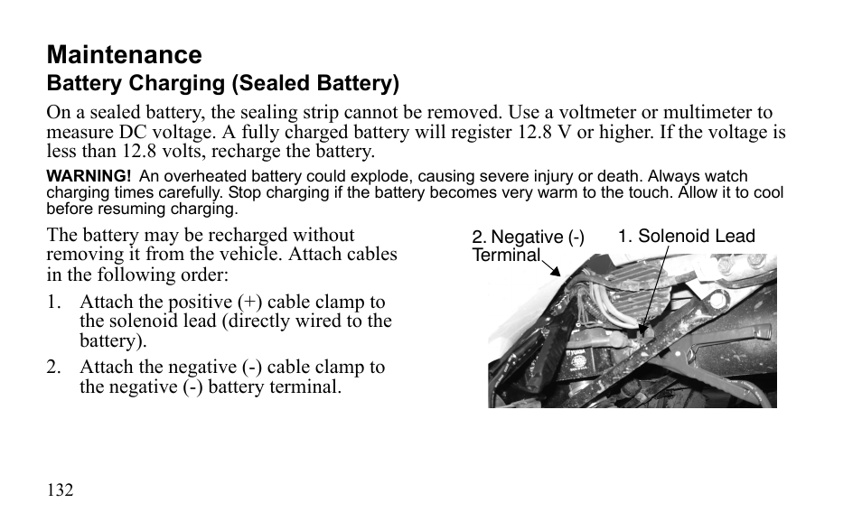 Maintenance | Polaris Outlaw 525 S User Manual | Page 135 / 205