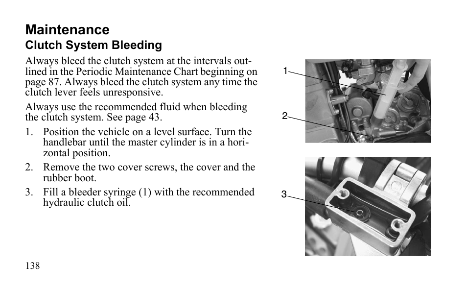 Maintenance | Polaris Outlaw 525 S User Manual | Page 141 / 205