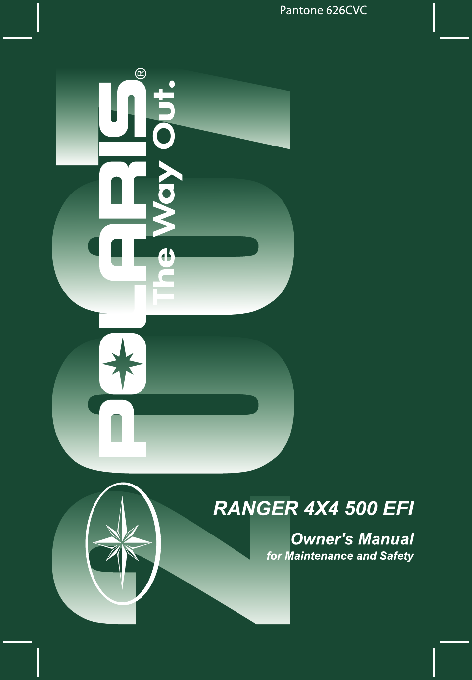 Polaris 4X4 500 EFI User Manual | 124 pages