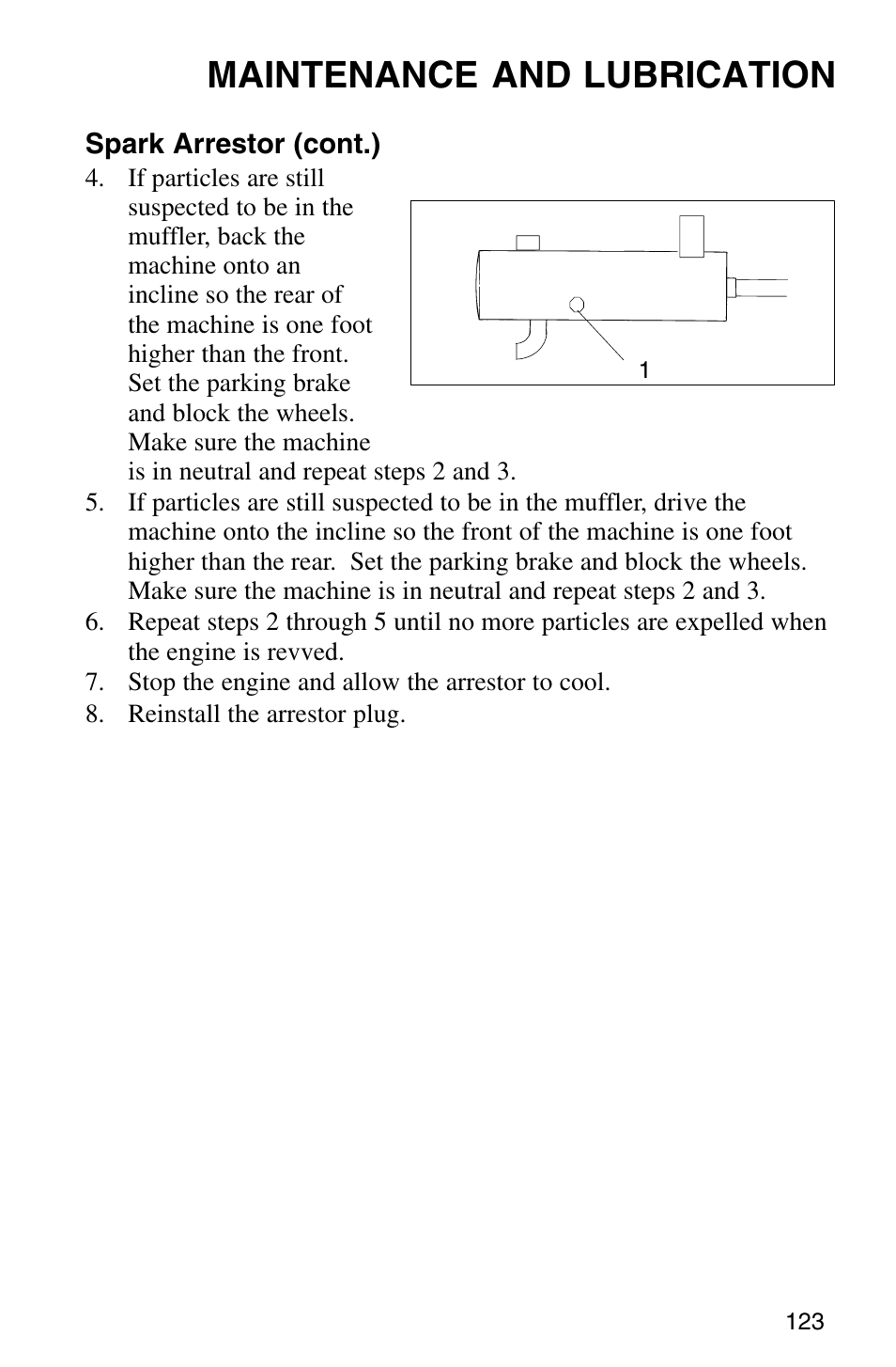 Maintenance and lubrication | Polaris Sprotsman 700 User Manual | Page 125 / 148