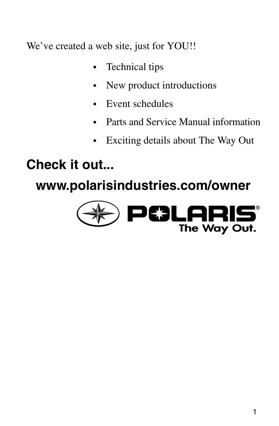 Polaris Sprotsman 700 User Manual | Page 3 / 148