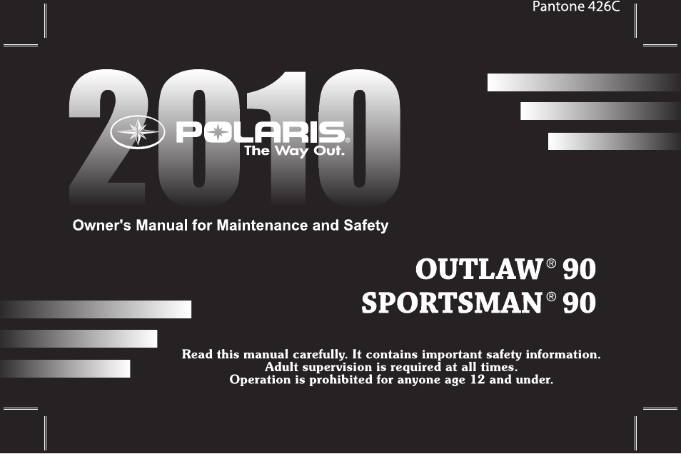 Polaris Sportsman 9922475 User Manual | 199 pages