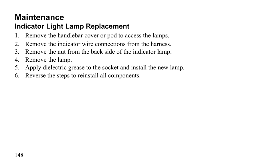 Maintenance | Polaris Sportsman 9922475 User Manual | Page 151 / 199