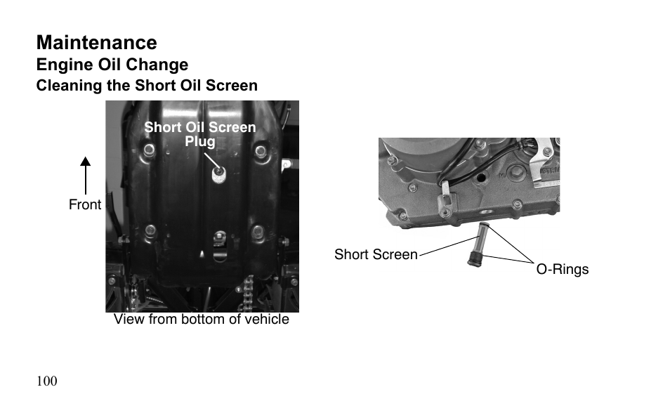 Maintenance | Polaris Outlaw 9922079 User Manual | Page 103 / 203