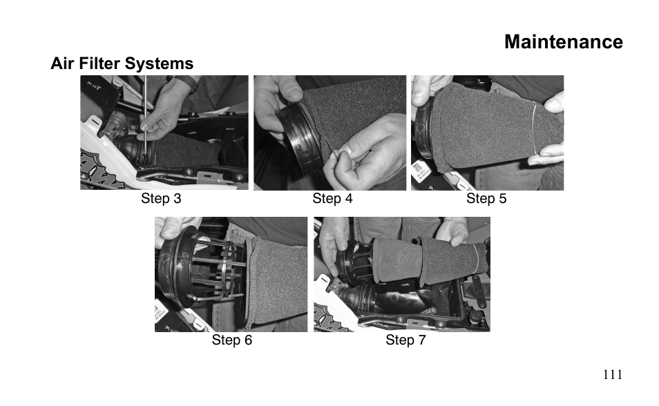 Maintenance | Polaris Outlaw 9922079 User Manual | Page 114 / 203