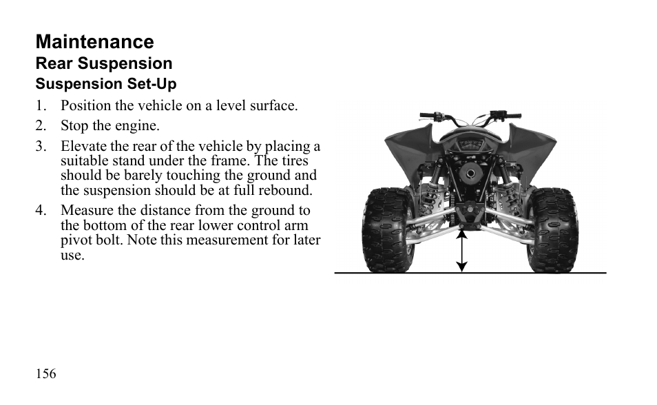 Maintenance | Polaris Outlaw 9922079 User Manual | Page 159 / 203