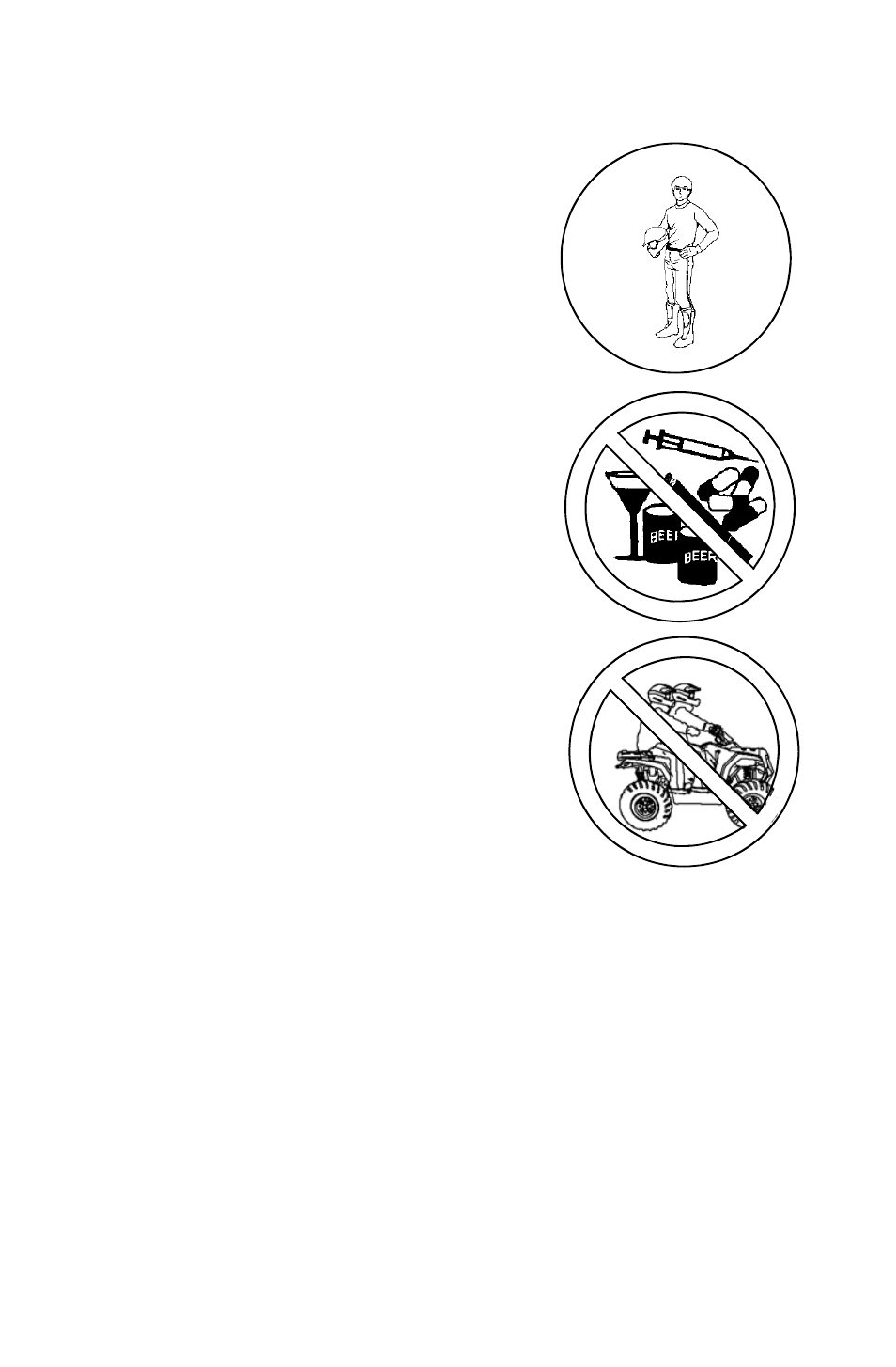 Safety, Safety warnings | Polaris Sportsman 9921818 User Manual | Page 15 / 126