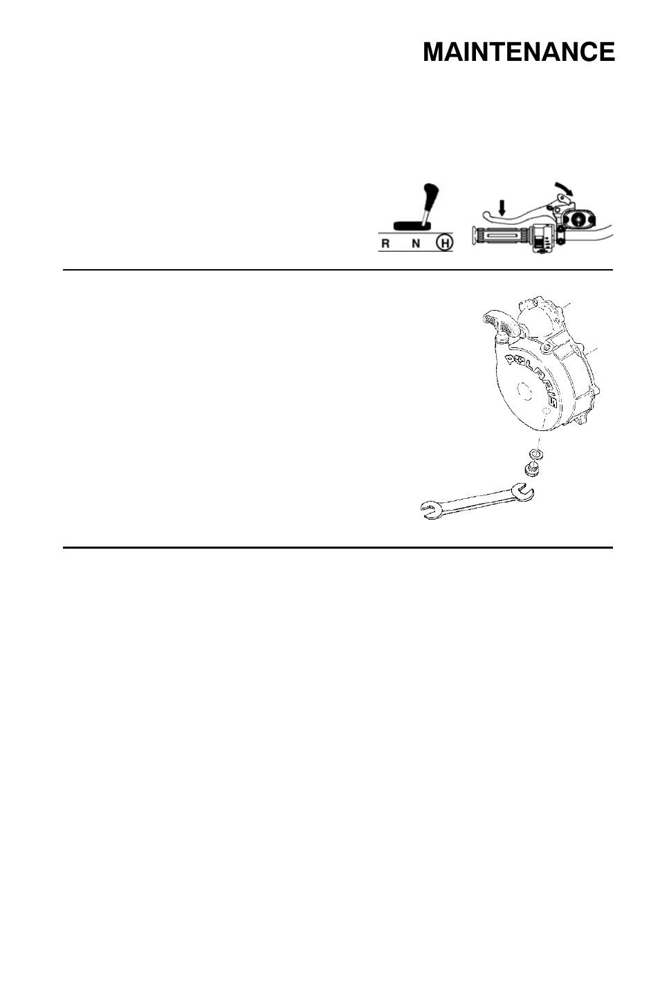 Maintenance, Recoil housing | Polaris Sportsman 9921818 User Manual | Page 88 / 126