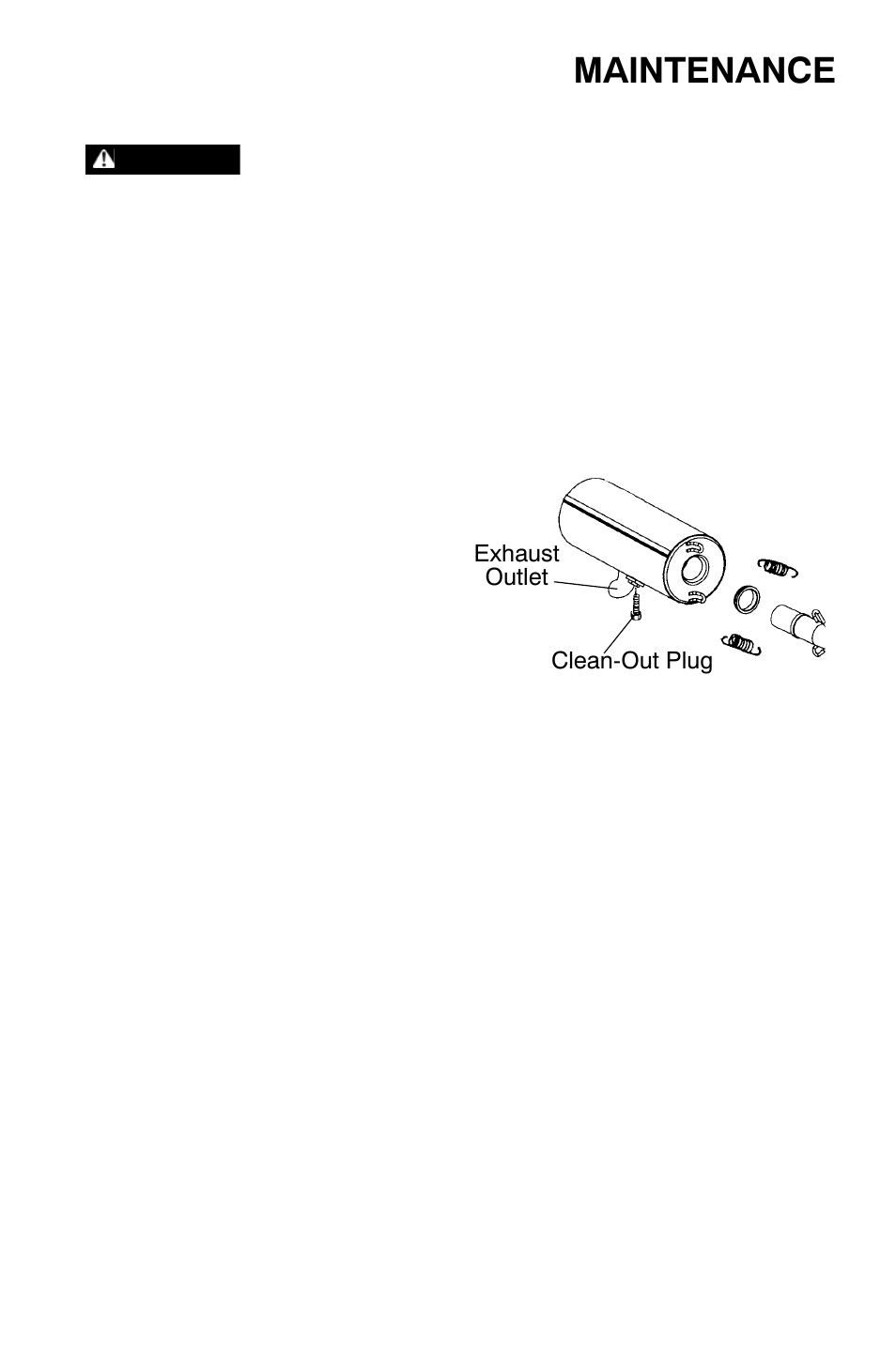Maintenance, Spark arrestor | Polaris Sportsman 9921818 User Manual | Page 92 / 126