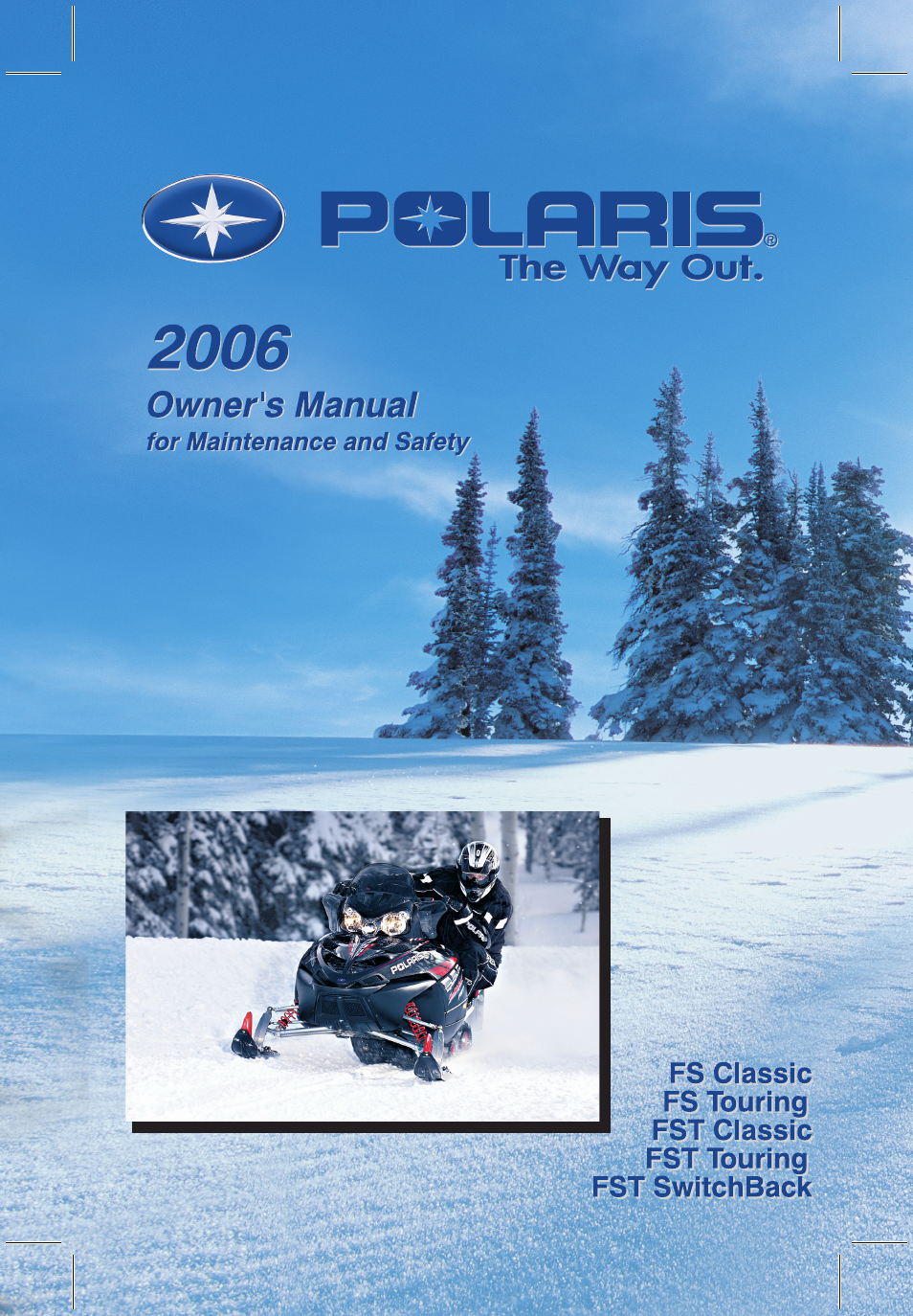 Polaris FST Touring User Manual | 157 pages