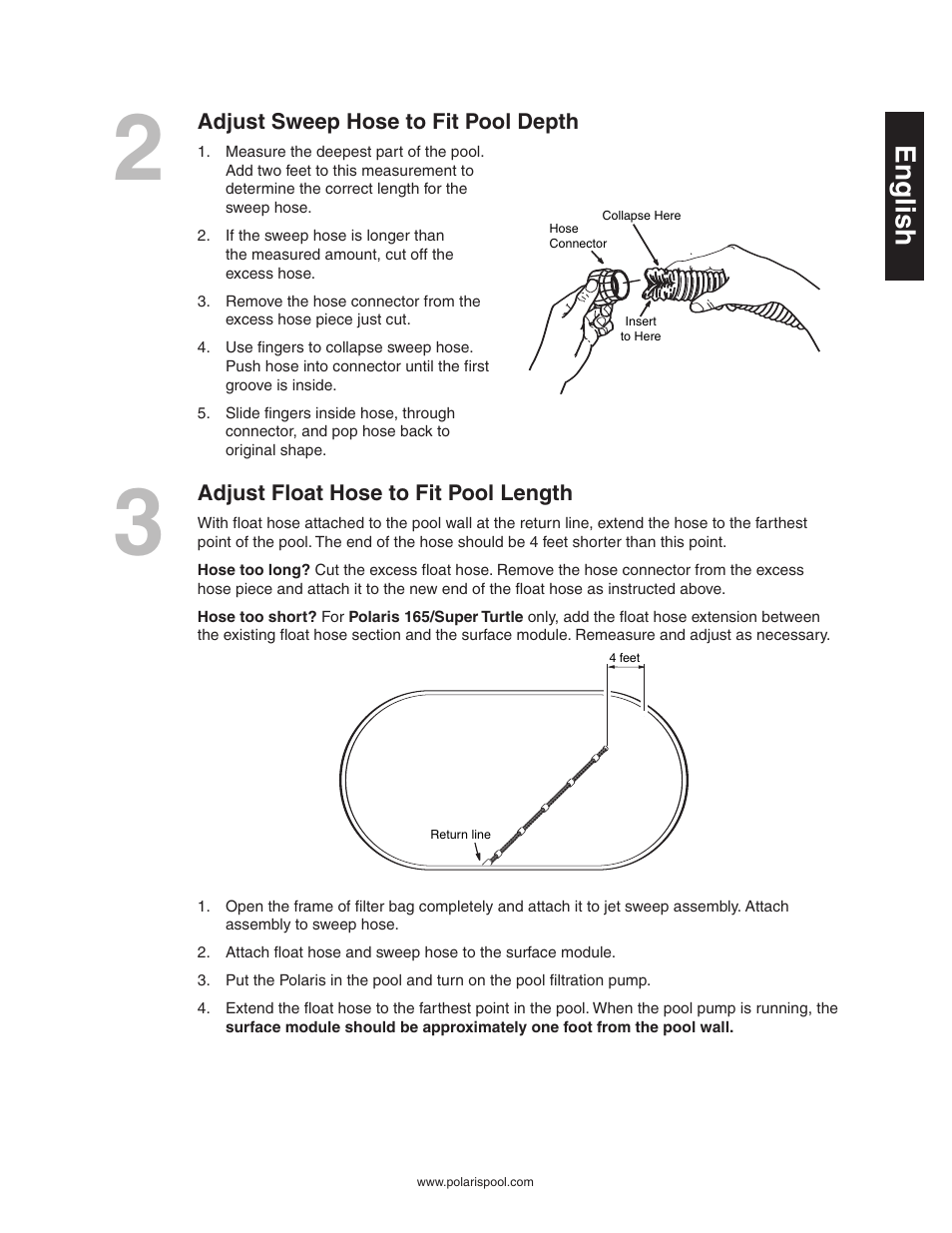 English | Polaris SUPER TURTLE 65 User Manual | Page 5 / 52