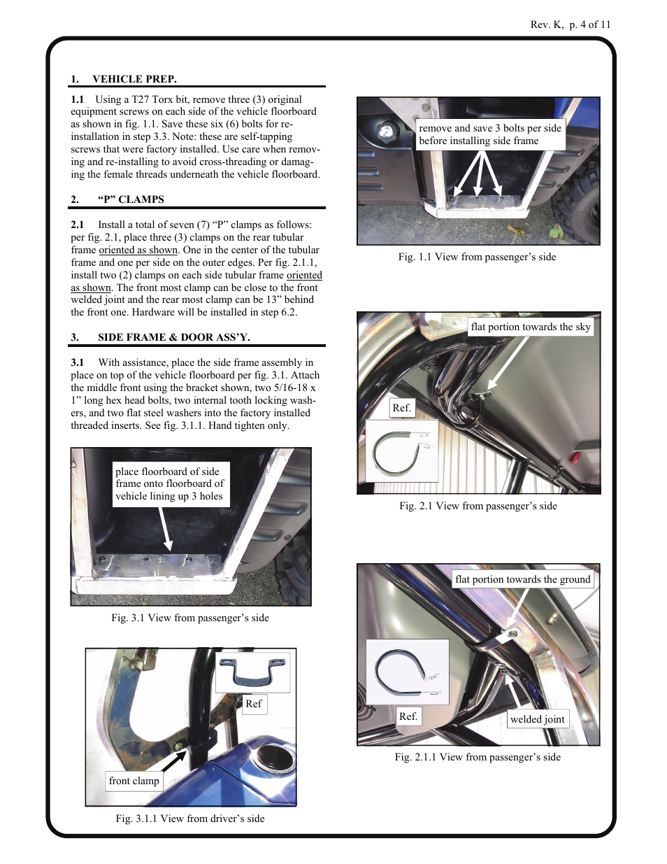 Polaris Cab User Manual | Page 4 / 11