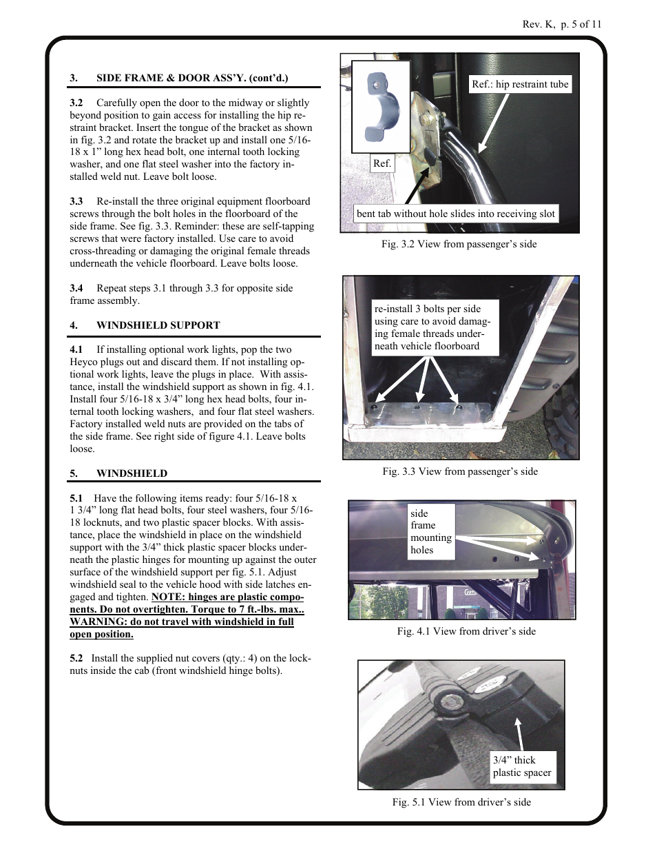 Polaris Cab User Manual | Page 5 / 11