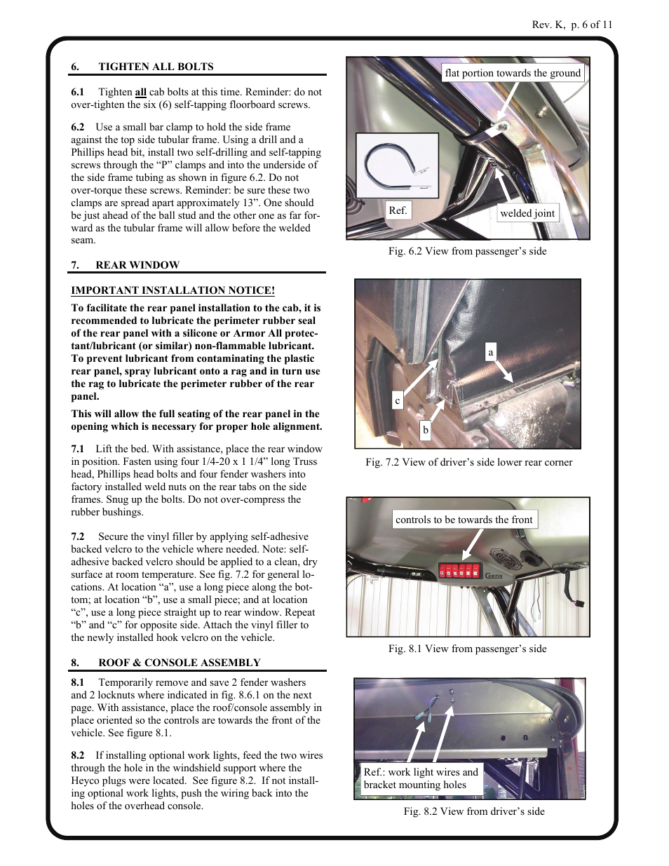 Polaris Cab User Manual | Page 6 / 11