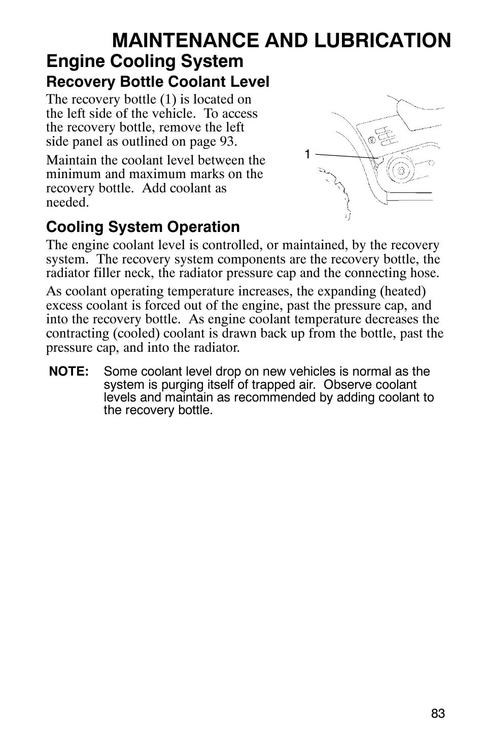 Maintenance and lubrication, Engine cooling system | Polaris Sportsman 6x6 User Manual | Page 86 / 133