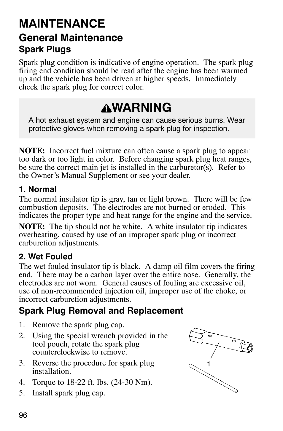 Warning, Maintenance, General maintenance | Polaris 340 Edge User Manual | Page 98 / 155