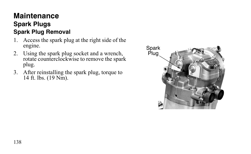 Maintenance | Polaris Outlaw 525 IRS User Manual | Page 141 / 220