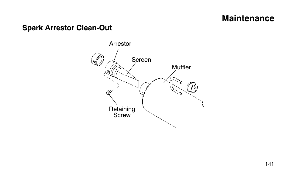 Maintenance | Polaris Outlaw 525 IRS User Manual | Page 144 / 220