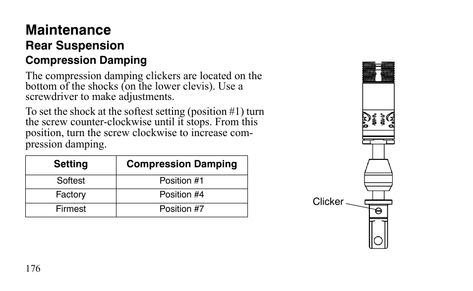 Maintenance | Polaris Outlaw 525 IRS User Manual | Page 179 / 220