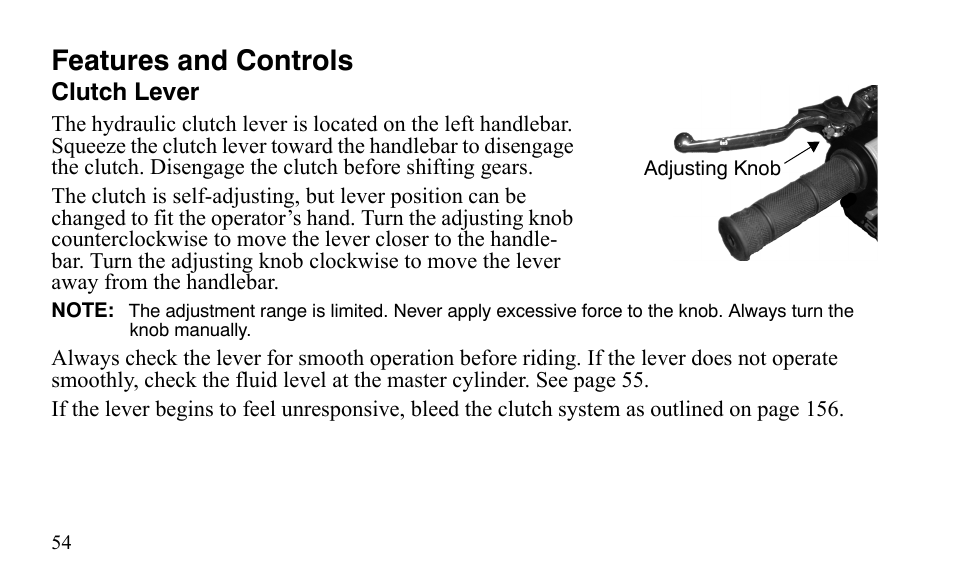 Features and controls | Polaris Outlaw 525 IRS User Manual | Page 57 / 220