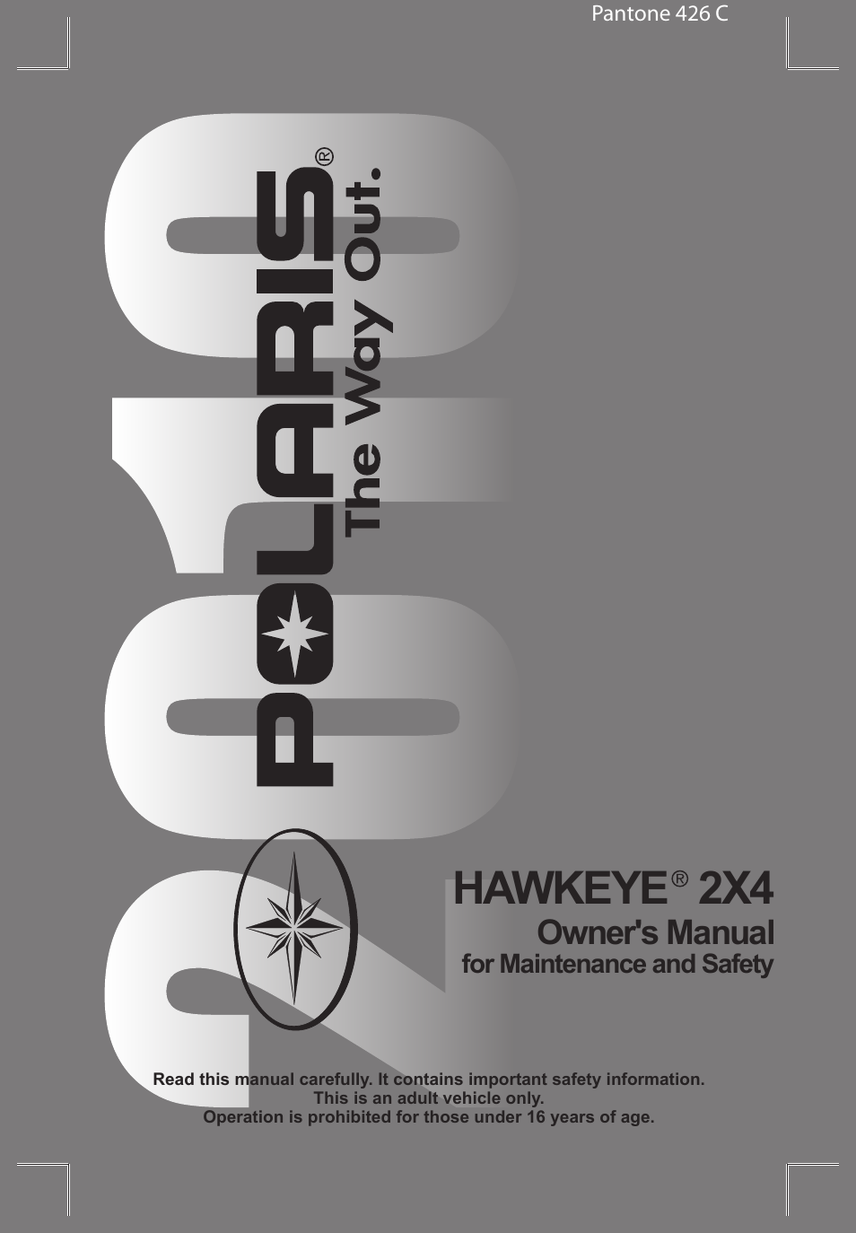 Polaris Hawkeye 922362 User Manual | 126 pages