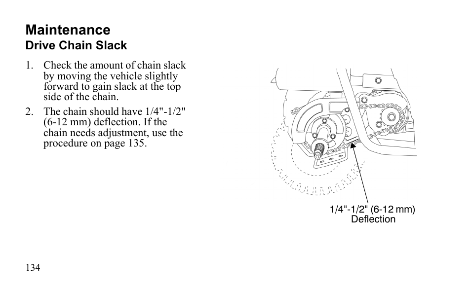 Maintenance | Polaris Outlaw 9922485 User Manual | Page 137 / 191