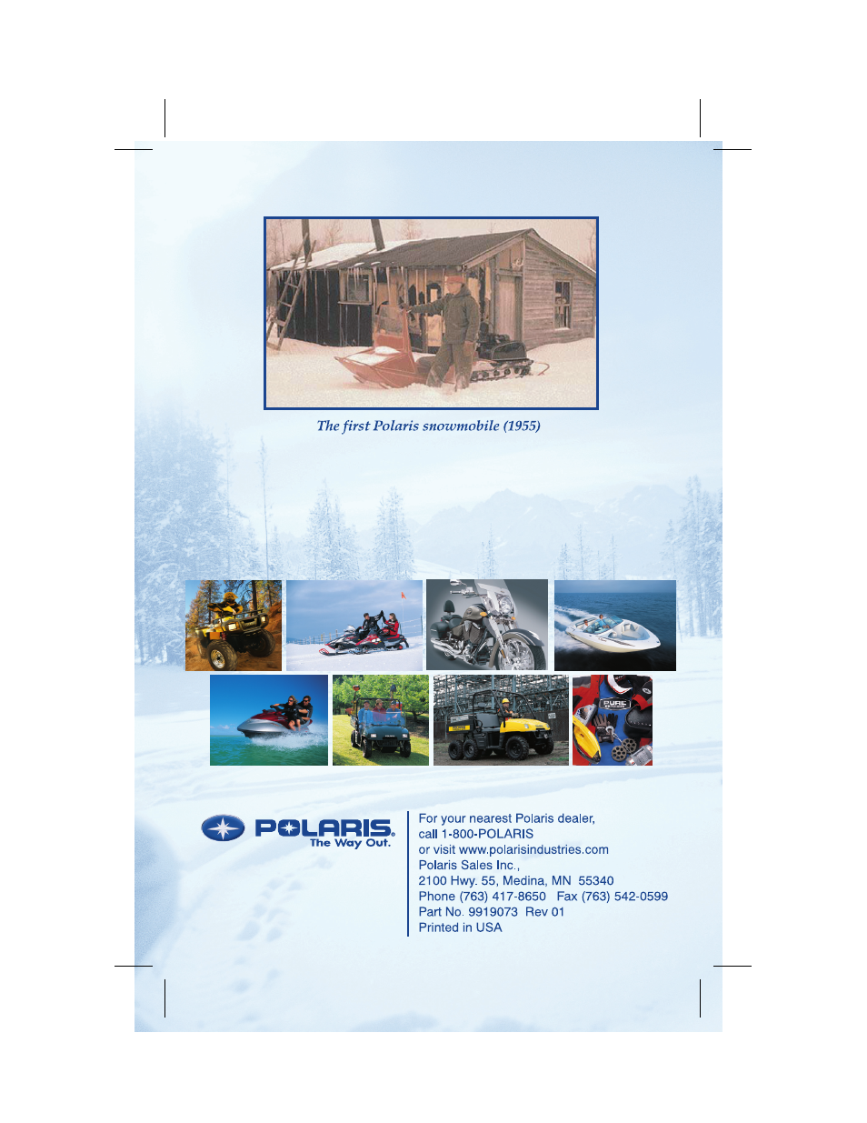 Polaris 600 EDGE Touring 121 User Manual | Page 2 / 153