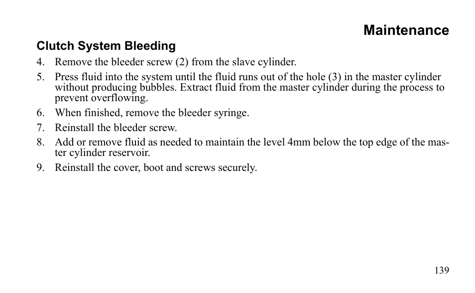 Maintenance | Polaris Outlaw 450 MXR User Manual | Page 143 / 212