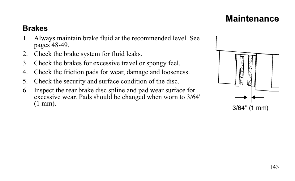 Maintenance | Polaris Outlaw 450 MXR User Manual | Page 147 / 212