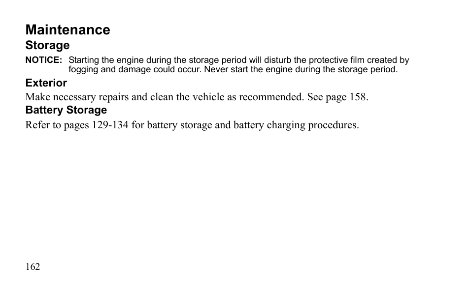 Maintenance | Polaris Outlaw 450 MXR User Manual | Page 166 / 212