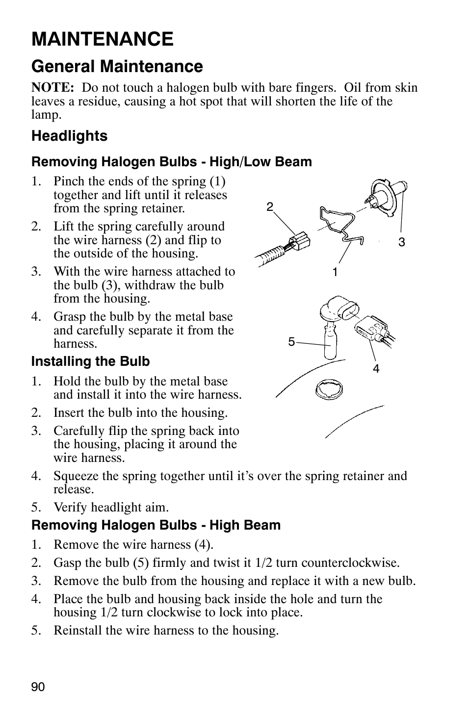 Maintenance, General maintenance | Polaris Frontier User Manual | Page 92 / 130