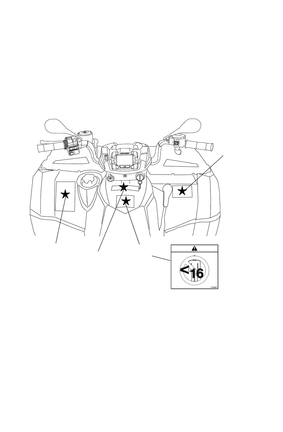 Safety, Safety labels and locations | Polaris Sportsman 850 XP EPS User Manual | Page 18 / 131