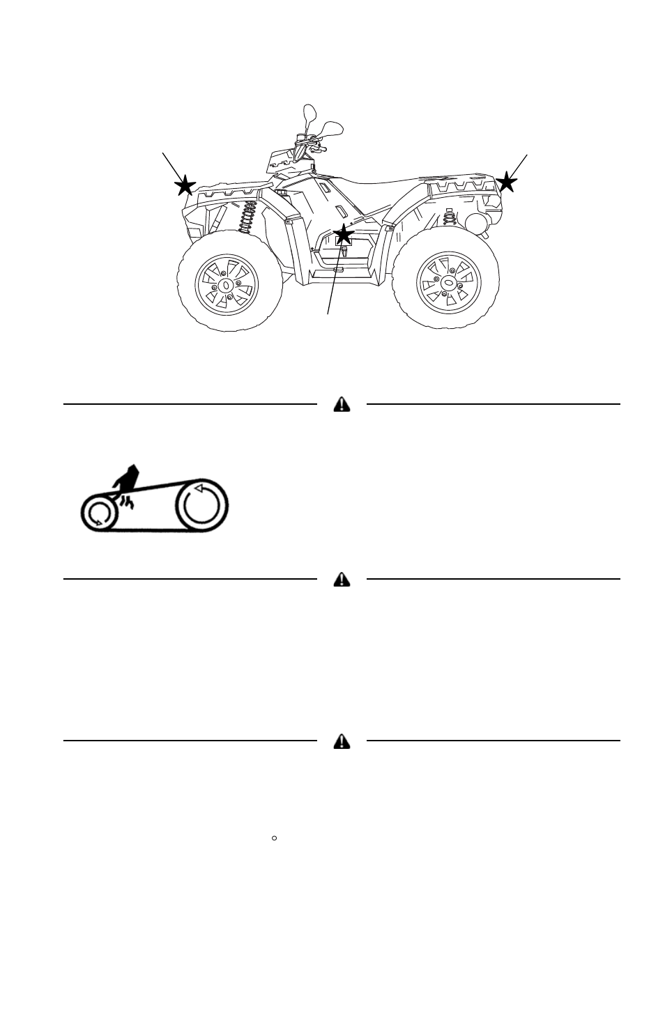 Safety, Safety labels and locations | Polaris Sportsman 850 XP EPS User Manual | Page 21 / 131