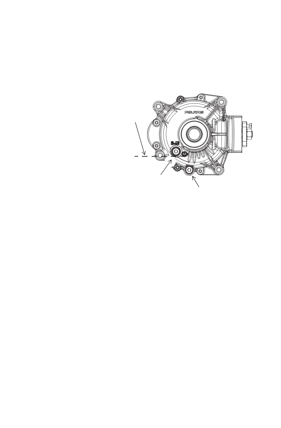 Maintenance, Rear gearcase oil | Polaris Sportsman 850 XP EPS User Manual | Page 74 / 131