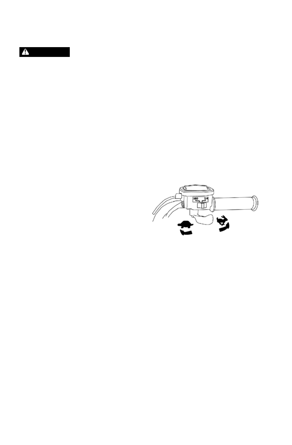 Features and controls, Throttle lever | Polaris Sportsman 9921831 User Manual | Page 31 / 136