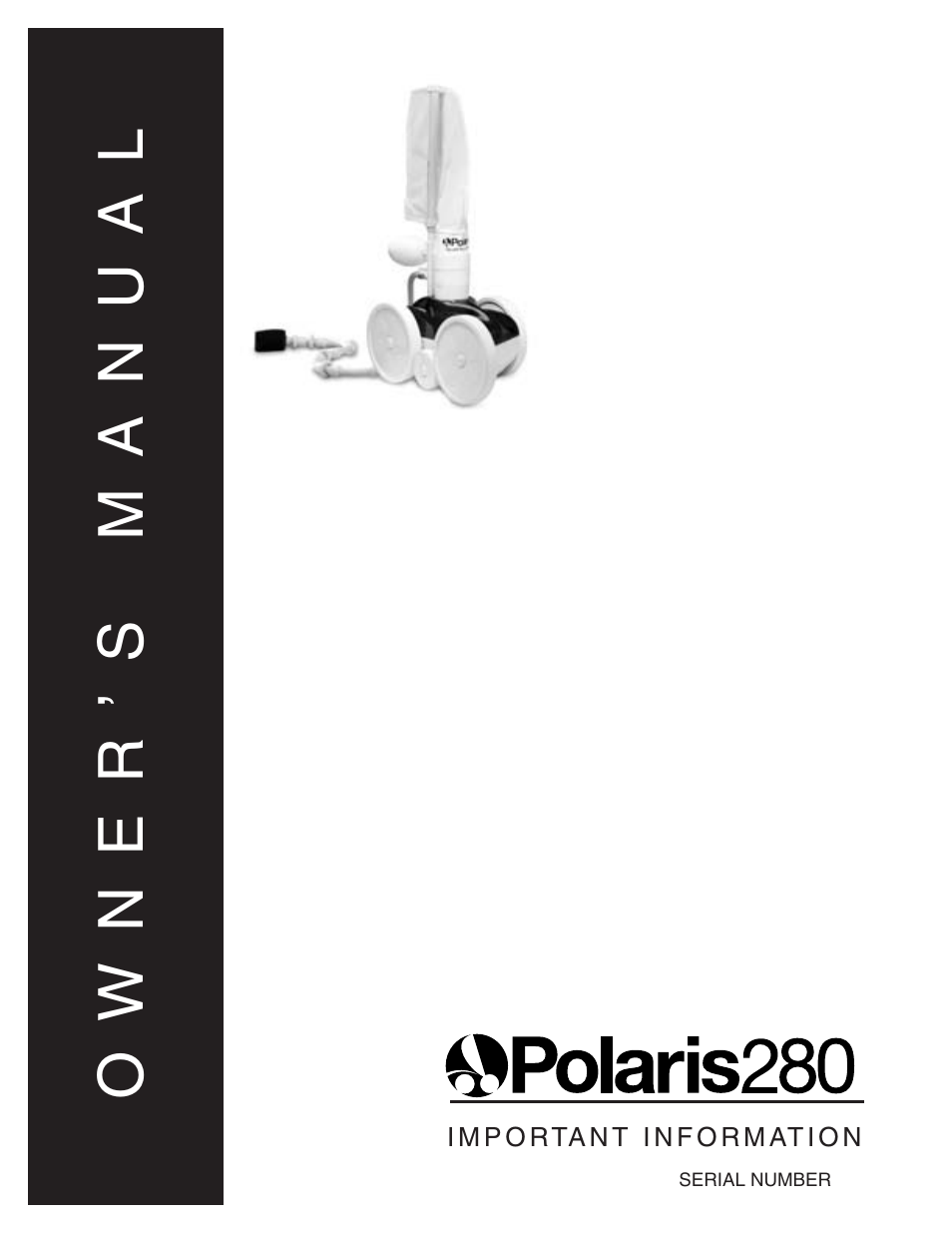 Polaris 280 User Manual | 9 pages