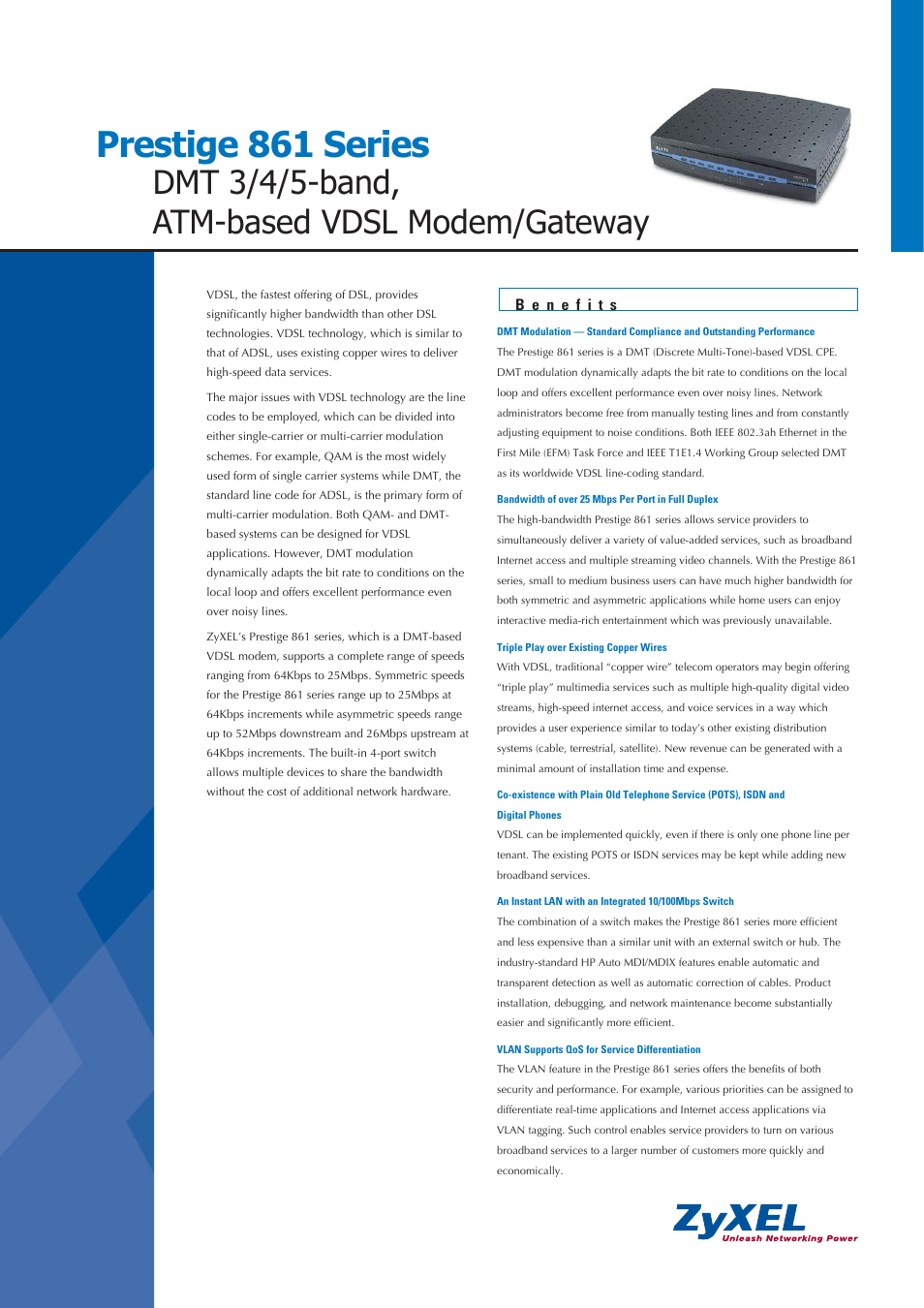 Prestige Portraits PRESTIGE 861 User Manual | 2 pages