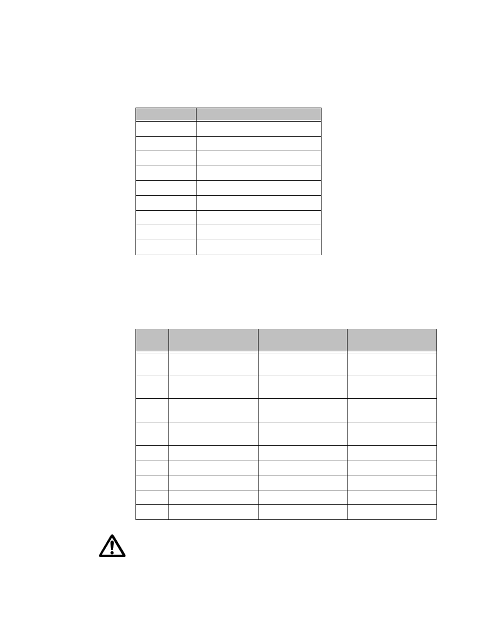 Settings and pinouts for com1 | Parker Hannifin PA Series User Manual | Page 24 / 65