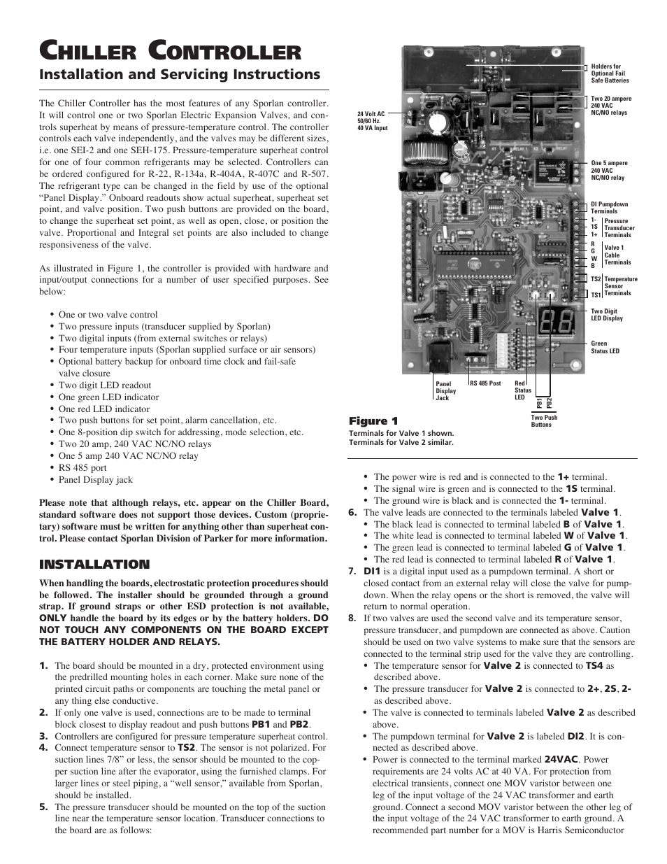 Parker Hannifin R-22 User Manual | 4 pages