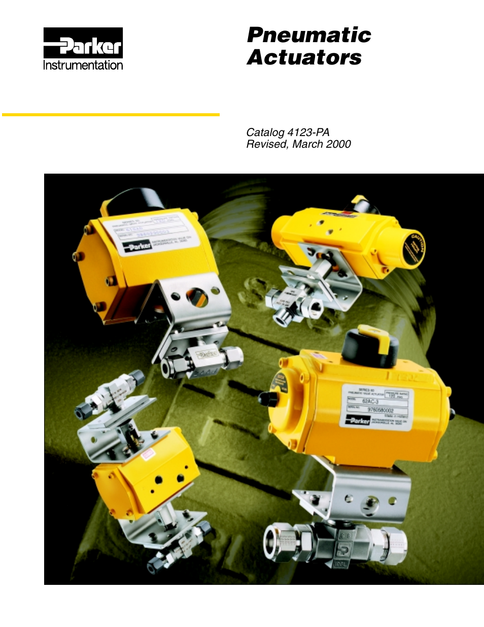 Parker Hannifin 4123-PA User Manual | 12 pages