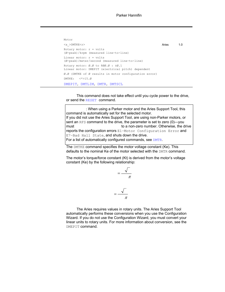 Parker Hannifin 88-021610-01G User Manual | Page 110 / 208