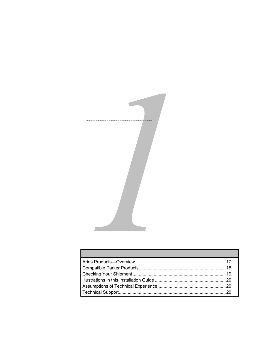 Chapter 1 introduction, Introduction | Parker Hannifin 88-021610-01G User Manual | Page 16 / 208