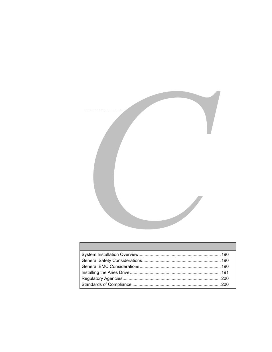 Appendix c regulatory compliance–ul and ce, Regulatory compliance ul and ce | Parker Hannifin 88-021610-01G User Manual | Page 189 / 208