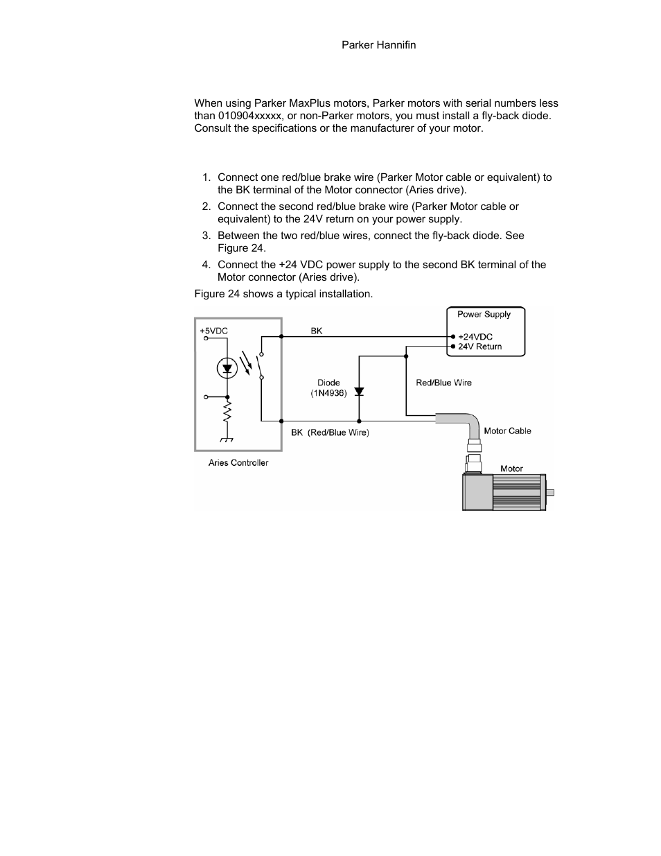 Motors without full wave rectifiers | Parker Hannifin 88-021610-01G User Manual | Page 52 / 208